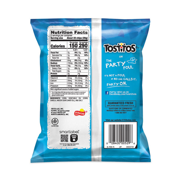 Tostitos® Bite Size Tortilla Chips, 2 oz Bag, 64 Bags/Carton, Ships in 1-3 Business Days (GRR29500067) Each