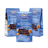 Ghirardelli® Dark and Sea Salt Caramel Chocolate Squares, 5.32 oz Packs, 3 Count, Ships in 1-3 Business Days (GRR30001023)