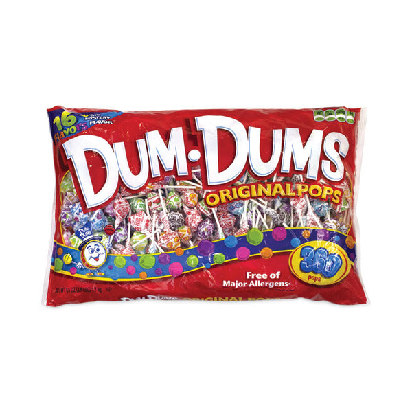 Spangler® Dum-Dum-Pops, 14 Assorted Flavors, 360 Pieces/Carton, Ships in 1-3 Business Days (GRR22000055) Each