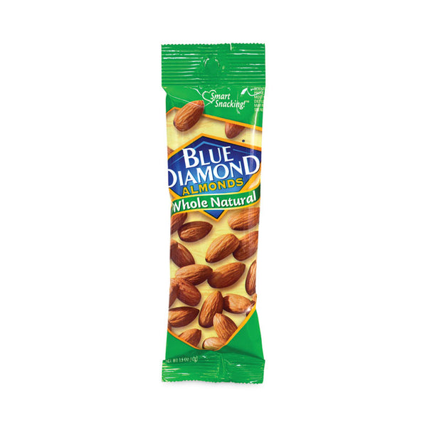 Blue Diamond® Whole Natural Almonds, 1.5 oz Bag, 12 Bags/Carton, Ships in 1-3 Business Days (GRR20902634) Each