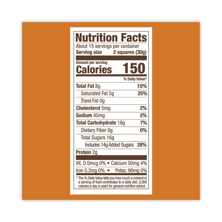 Ghirardelli® Milk Chocolate and Caramel Chocolate Squares, 15.96 oz Bag, Ships in 1-3 Business Days (GRR30001035)