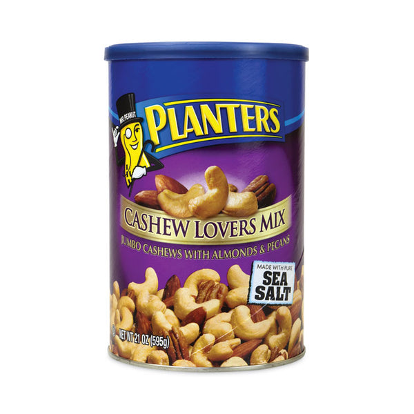 Planters® Cashew Lovers Mix, 21 oz Can, Ships in 1-3 Business Days (GRR22000886)