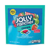 Jolly Rancher® Chews Candy, Assorted Flavors, 13 oz Pouches, 4/Carton, Ships in 1-3 Business Days (GRR24600300) Each