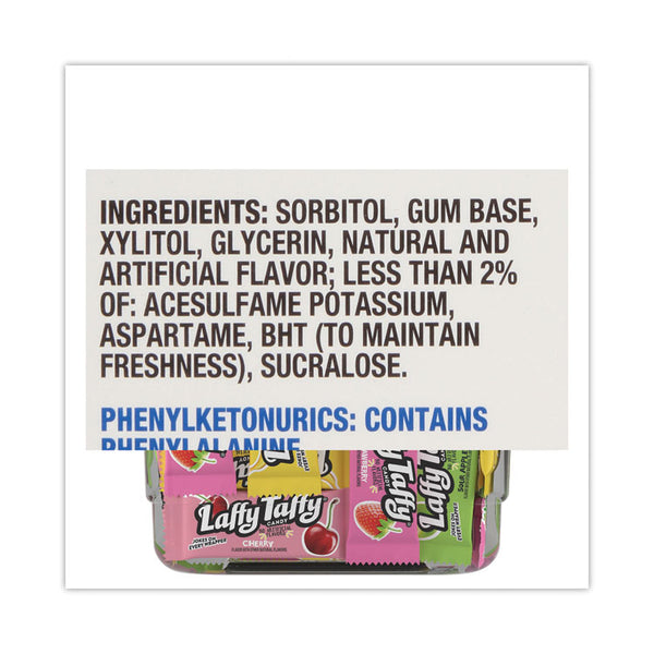 Nestlé® Laffy Taffy, Assorted Flavors, 3.08 lb Tub, 145 Wrapped Pieces/Tub, Ships in 1-3 Business Days (GRR20900119) Each