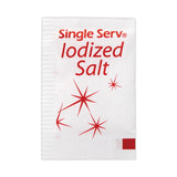 Diamond Crystal Iodized Salt Packet, 0.6 g Packet, 3,000/Carton, Ships in 1-3 Business Days (GRR20900355) Each