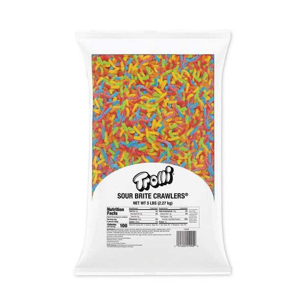 Trolli® Sour Brite Crawlers, 5 lb Bag, Ships in 1-3 Business Days (GRR20900023) Each