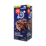 Fiber One® 70 Calorie Chocolate Fudge Brownies, 0.89 oz, 40/Carton, Ships in 1-3 Business Days (GRR22000454) Each