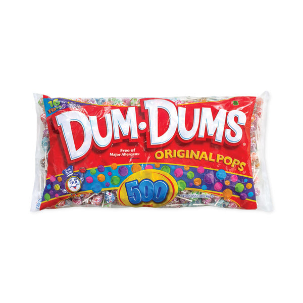 Spangler® Dum-Dum-Pops, 15 Assorted Flavors, 500 Pieces/Bag, Ships in 1-3 Business Days (GRR22000772) Each