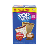 Kellogg's® Pop Tarts, Brown Sugar Cinnamon/Strawberry, 2 Tarts/Pouch, 12 Pouches/Pack, 2 Packs/Carton, Ships in 1-3 Business Days (GRR22000456) Each