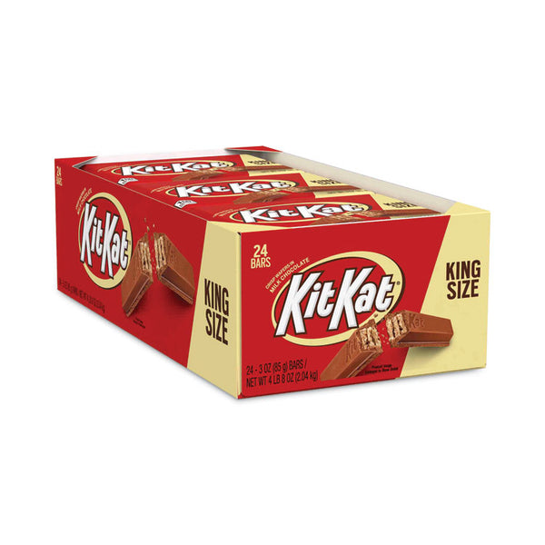 Kit Kat® King Size Wafer Bar, 3 oz Bar, 24 Bars/Carton, Ships in 1-3 Business Days (GRR20901310) Each