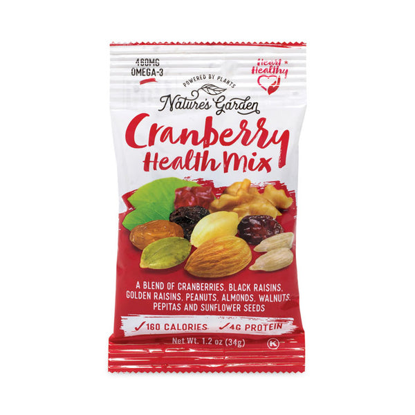 Nature's Garden Cranberry Health Mix, 1.2 oz Pouch, 6 Pouches/Pack, Ships in 1-3 Business Days (GRR29400005)