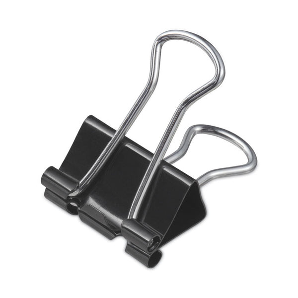 Universal® Binder Clips Value Pack, Small, Black/Silver, 36/Box (UNV10200VP3)