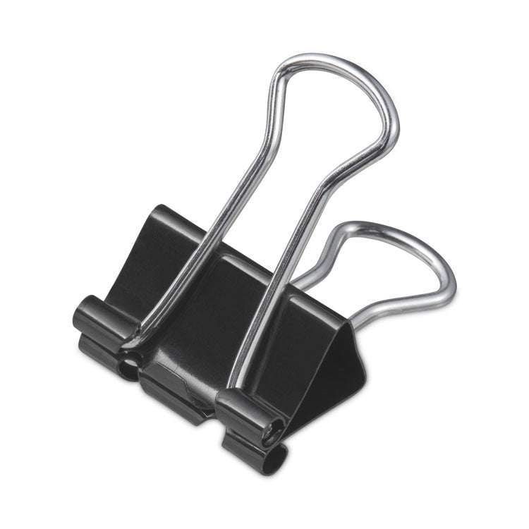 Universal® Binder Clips Value Pack, Small, Black/Silver, 36/Box (UNV10200VP3) Pack of 36