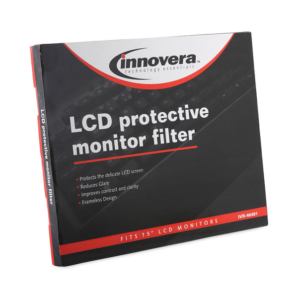 Innovera® Protective Antiglare LCD Monitor Filter for 15" Flat Panel Monitor (IVR46401) Each