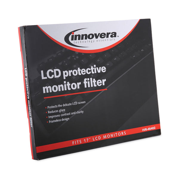 Innovera® Protective Antiglare LCD Monitor Filter for 17" to 18" Flat Panel Monitor (IVR46402) Each