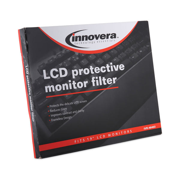 Innovera® Protective Antiglare LCD Monitor Filter for 19" Flat Panel Monitor (IVR46403) Each