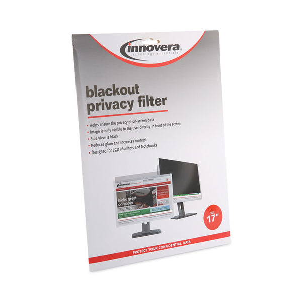 Innovera® Blackout Privacy Filter for 17" Flat Panel Monitor (IVRBLF170)