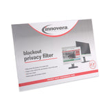 Innovera® Blackout Privacy Filter for 21.5" Widescreen Flat Panel Monitor, 16:9 Aspect Ratio (IVRBLF215W) Each