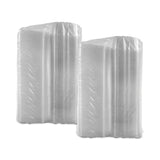 Dart® ClearPac SafeSeal Tamper-Resistant/Evident Containers, Flat Lid, 64 oz, 8.1 x 7.8 x 3.3, Clear, Plastic, 100/Bag, 2 Bags/CT (DCCCH64DEF)