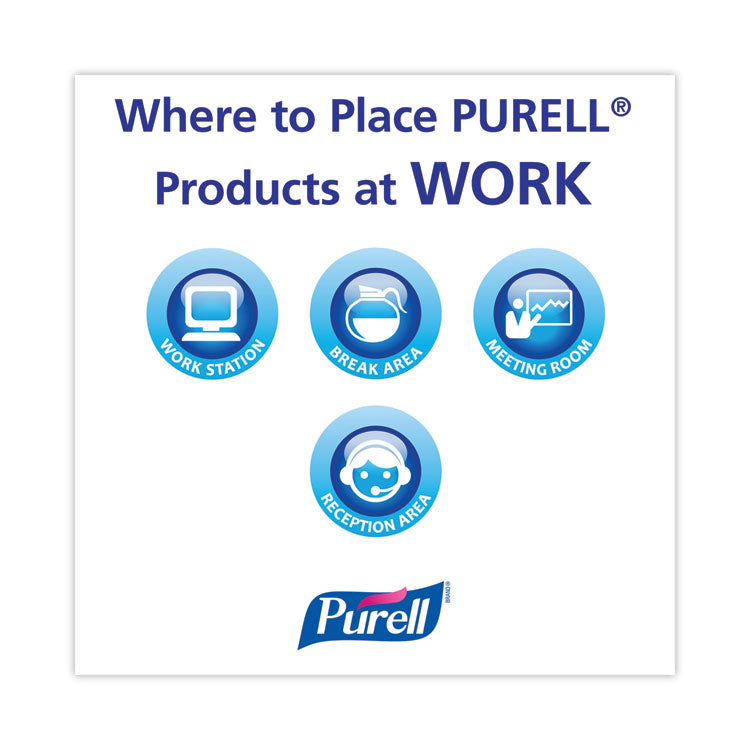 PURELL® Advanced Refreshing Gel Hand Sanitizer, 12 oz Pump Bottle, Clean Scent (GOJ365912CT) Case of 12