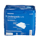 McKesson Classic Plus Disposable Underpad 23 X 24 Inch Fluff / Polymer Light Absorbency (730985_CS) 200/CS