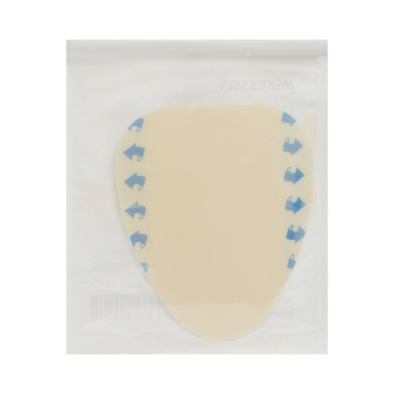 McKesson Thin Hydrocolloid Dressing Film Backing 6 X 7 Inch Sacral Hydrocolloid (882986_EA) 1/EA