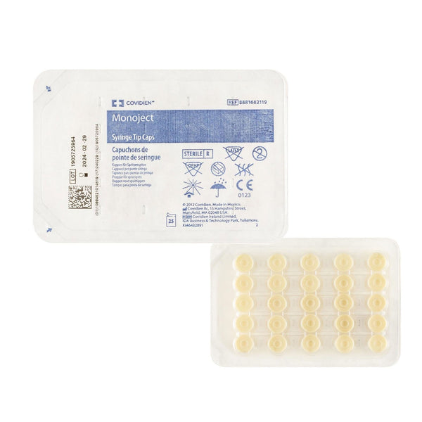 Monoject™ Syringe Tip Cap Polyolefin Plastic, Sterile, Disposable (459106_CT) 1000/CT