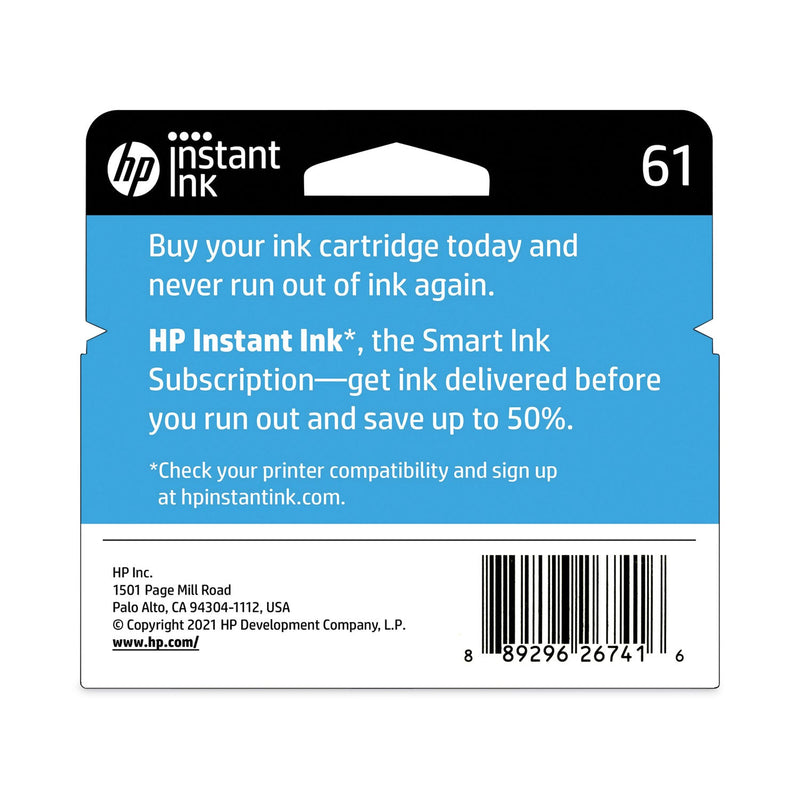 HP HP 61, (CH561WN) Black Original Ink Cartridge (HEWCH561WN) Each