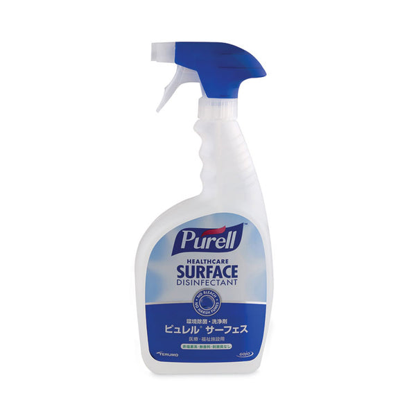 PURELL® Healthcare Surface Disinfectant, Fragrance Free, 32 oz Spray Bottle, 6/Carton (GOJ334006CT)