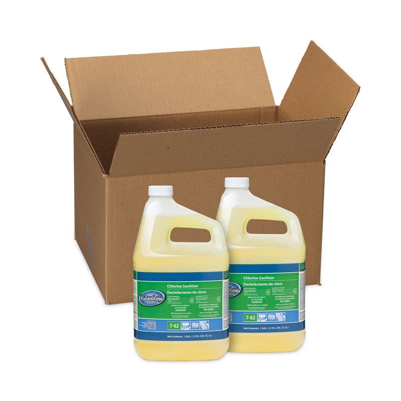 Luster Professional Liquid Chlorine Sanitizer, Chlorine Scent, 1 gal Bottle, 2/Carton (PPL45916) Case of 2