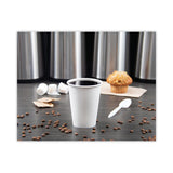 SOLO® Single-Sided Poly Paper Hot Cups, 12 oz, White, 50/Bag, 20 Bags/Carton (SCC412WN) Case of 1000