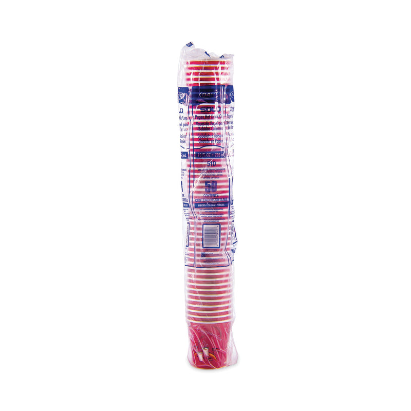 Solo Inc. Bistro Design Hot Drink Cups, Paper, 10 oz, 1000/Carton (SCC510SI) Case of 1000