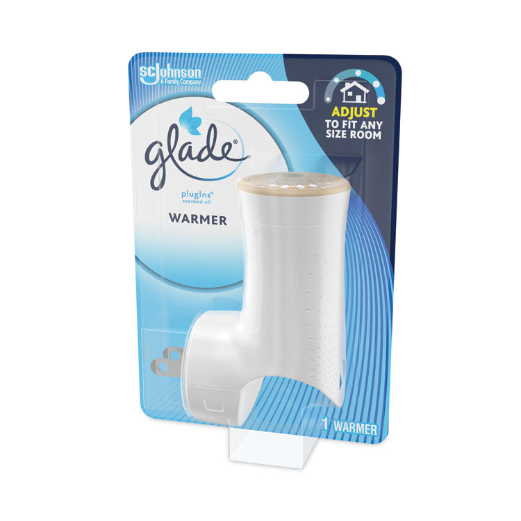 Glade® Plug-Ins Scented Oil Warmer Holder, 4.45 x 6.25 x 11.45, White (SJN305854)