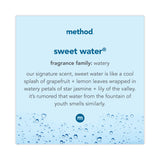 Method® Gel Hand Wash, Sweet Water, 12 oz Pump Bottle, 6/Carton (MTH00034CT) Case of 6