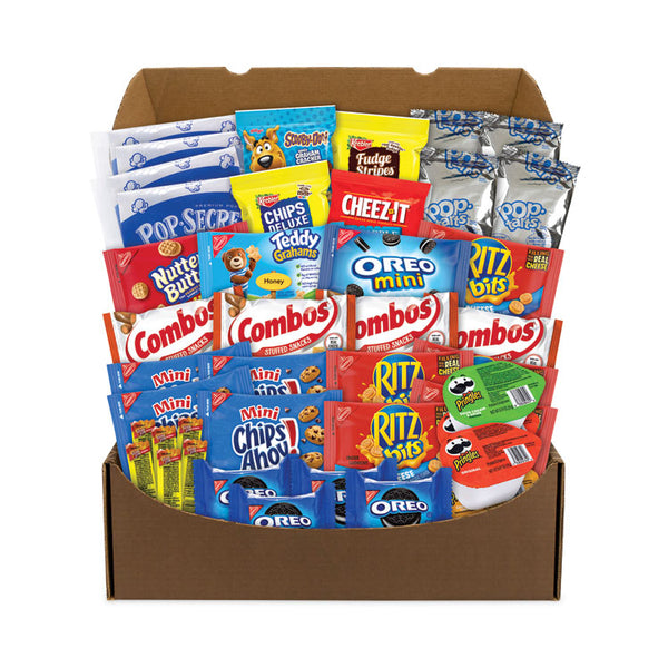 Snack Box Pros Quarantine Snack Box, 42 Assorted Snacks/Box, 5 lb Box, Ships in 1-3 Business Days (GRR70000085)