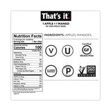 That’s it.® Nutrition Bar, Gluten Free Apple and Mango Fruit, 1.2 oz Bar, 12/Carton, Ships in 1-3 Business Days (GRR30700257)
