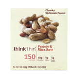 thinkThin® High Protein Bars, Chunky Chocolate Peanut, 1.41 oz Bar, 10 Bars/Carton, Ships in 1-3 Business Days (GRR30700116) Each