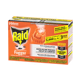 Raid® Concentrated Deep Reach Fogger, 1.5 oz Aerosol Spray, 3/Pack, 12 Packs/Carton (SJN305690) Case of 36