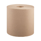 Windsoft® Hardwound Roll Towels, 1-Ply, 8" x 800 ft, Natural, 6 Rolls/Carton (WIN12806) Case of 6