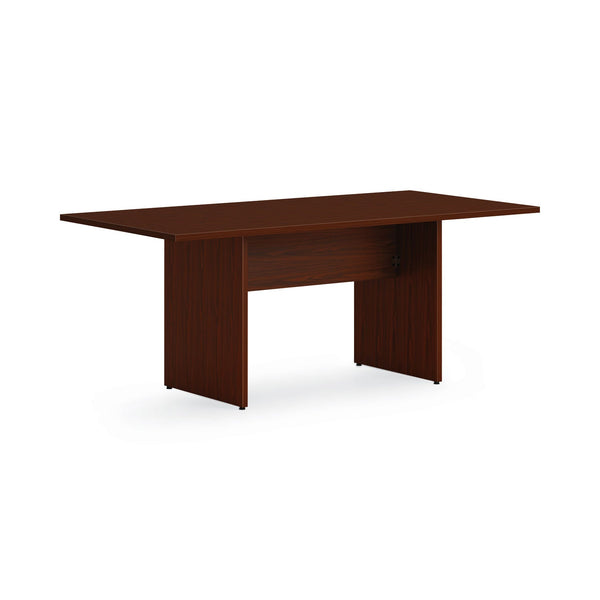 HON® Mod Rectangular Conference Table Top, 72w x 36d, Traditional Mahogany (HONTBL3672RTLT1)