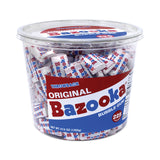 Bazooka® Original Bubble Gum Tub, 47.6 oz Tub, 225 Pieces, Ships in 1-3 Business Days (GRR20900351) Each