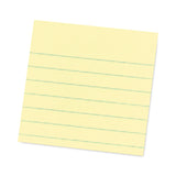 Post-it® Notes Super Sticky Pads in Canary Yellow, Note Ruled, 4" x 4", 90 Sheets/Pad, 4 Pads/Pack (MMM70005166353)