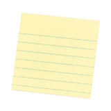 Post-it® Notes Super Sticky Pads in Canary Yellow, Cabinet Pack, Note Ruled, 4" x 4", 90 Sheets/Pad, 12 Pads/Pack (MMM67512SSCP) Pack of 12