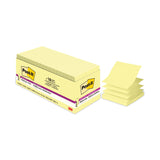 Post-it® Dispenser Notes Super Sticky Pop-up 3 x 3 Note Refill, Cabinet Pack, 3" x 3", Canary Yellow, 90 Sheets/Pad, 18 Pads/Pack (MMMR33018SSCYCP) Each