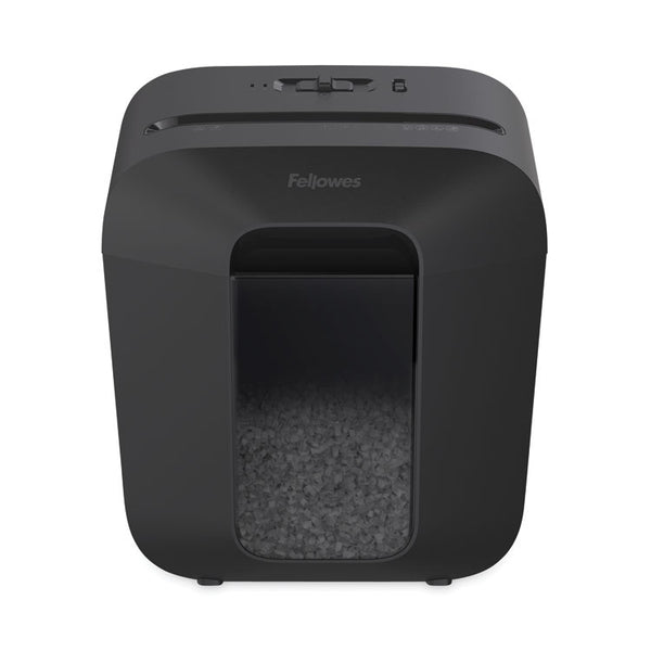 Fellowes® Powershred LX25 Micro-Cut Shredder, 6 Manual Sheet Capacity (FEL4300501)