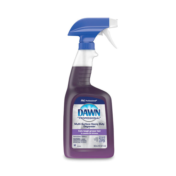 Dawn® Professional Multi-Surface Heavy Duty Degreaser, Fresh Scent, 32 oz Spray Bottle, 6/Carton (PGC07308)