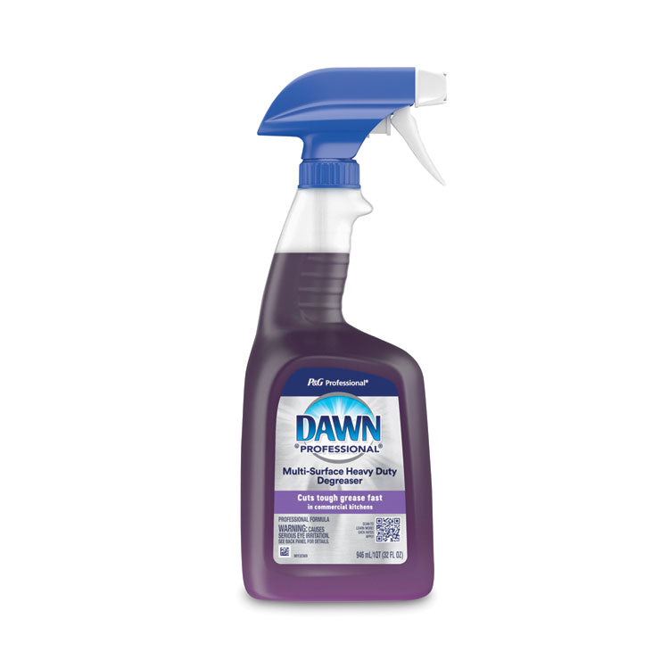 Dawn® Professional Multi-Surface Heavy Duty Degreaser, Fresh Scent, 32 oz Spray Bottle, 6/Carton (PGC07308) Case of 6