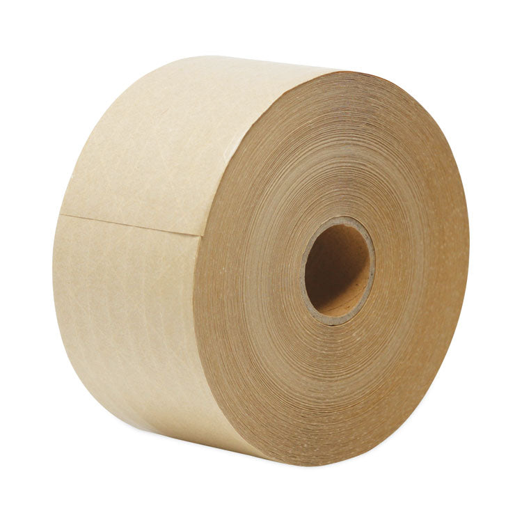 General Supply Glass-Fiber Reinforced Gummed Kraft Sealing Tape, 3" Core, 3" x 450 ft, Brown, 10/Carton (UNV44HD007) Carton of 10 Rolls