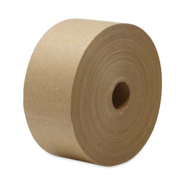 General Supply Gummed Kraft Sealing Tape, 3" Core, 3" x 600 ft, Brown, 10/Carton (UNV2800) Case of 10