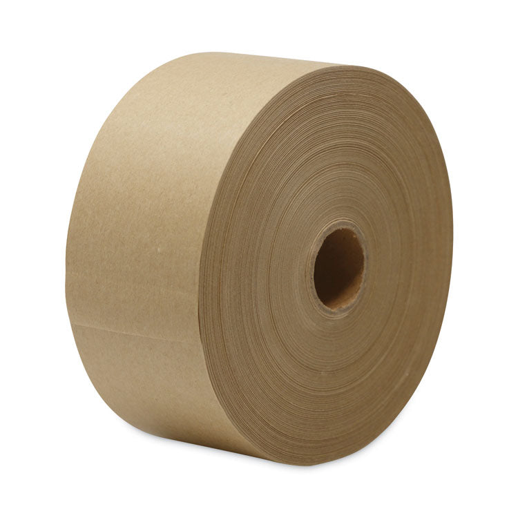 General Supply Gummed Kraft Sealing Tape, 3" Core, 3" x 600 ft, Brown, 10/Carton (UNV2800) Case of 10